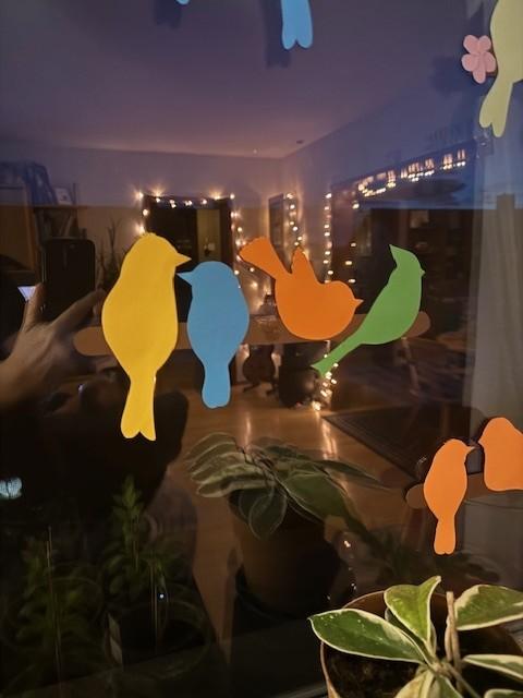 Fensterbilder basteln