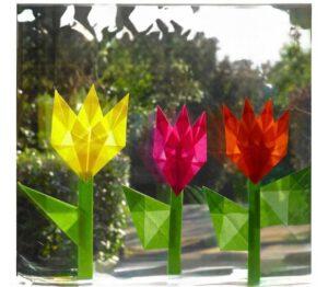 Mehr über den Artikel erfahren Tulpen Bastelei