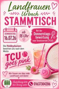 Mehr über den Artikel erfahren Landfrauen bei der Donnerstagsbewirtung des Tennisclubs Urbach