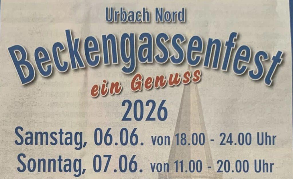 Du betrachtest gerade Beckengassenfest